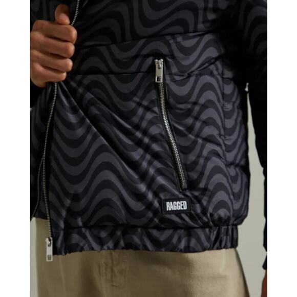 URBAN OUTFITTERS The Ragged Priest Unisex Ripple Puffer Jacket XL, NWT! - Picture 8 of 10